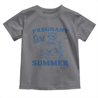 Raccoon Pregnancy Announcement Toddler T Shirt Summer Beach Mom To Be Gift