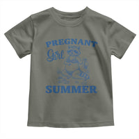Raccoon Pregnancy Announcement Toddler T Shirt Summer Beach Mom To Be Gift