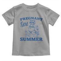 Raccoon Pregnancy Announcement Toddler T Shirt Summer Beach Mom To Be Gift