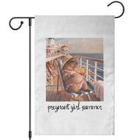 Summer Capybara Pregnancy Garden Flag Baby Announcement Gift