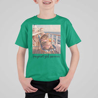 Summer Capybara Pregnancy T Shirt For Kid Baby Announcement Gift