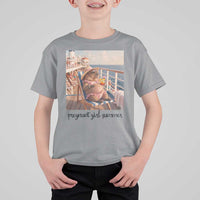 Summer Capybara Pregnancy T Shirt For Kid Baby Announcement Gift