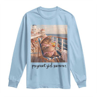Summer Capybara Pregnancy Long Sleeve Shirt Baby Announcement Gift