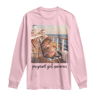 Summer Capybara Pregnancy Long Sleeve Shirt Baby Announcement Gift