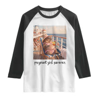 Summer Capybara Pregnancy Raglan Shirt Baby Announcement Gift