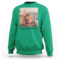 Summer Capybara Pregnancy Sweatshirt Baby Announcement Gift