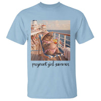 Summer Capybara Pregnancy T Shirt Baby Announcement Gift