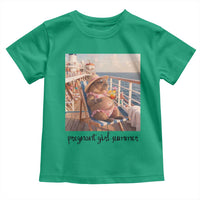Summer Capybara Pregnancy Toddler T Shirt Baby Announcement Gift