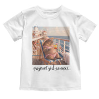 Summer Capybara Pregnancy Toddler T Shirt Baby Announcement Gift