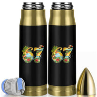 Hawaii Six Seven Bullet Tumbler Tropical Hibiscus Vacation Graphic