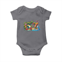 Tropical Beach Six Seven Baby Onesie Summer Island Vacation Graphic