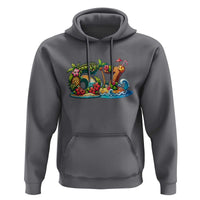 Tropical Beach Six Seven Hoodie Summer Island Vacation Graphic