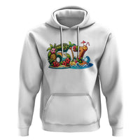 Tropical Beach Six Seven Hoodie Summer Island Vacation Graphic