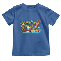 Tropical Beach Six Seven Toddler T Shirt Summer Island Vacation Graphic