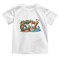 Tropical Beach Six Seven Toddler T Shirt Summer Island Vacation Graphic