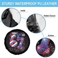 I Was Six Now I Am Seven Spare Tire Cover Patriotic 7th Birthday Gift
