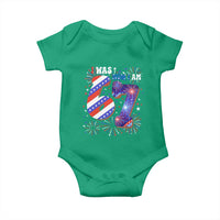 I Was Six Now I Am Seven Baby Onesie Patriotic 7th Birthday Gift