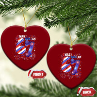 I Was Six Now I Am Seven Ceramic Ornament Patriotic 7th Birthday Gift