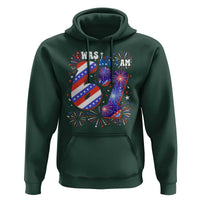 I Was Six Now I Am Seven Hoodie Patriotic 7th Birthday Gift