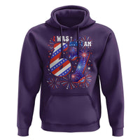 I Was Six Now I Am Seven Hoodie Patriotic 7th Birthday Gift