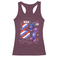 I Was Six Now I Am Seven Racerback Tank Top Patriotic 7th Birthday Gift