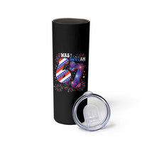 I Was Six Now I Am Seven Skinny Tumbler Patriotic 7th Birthday Gift