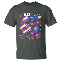 I Was Six Now I Am Seven T Shirt Patriotic 7th Birthday Gift