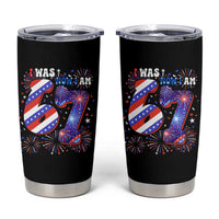 I Was Six Now I Am Seven Tumbler Cup Patriotic 7th Birthday Gift