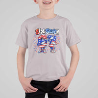 Funny Six Seven Dabbing T Shirt For Kid Patriotic American Pride Gift