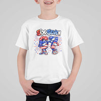 Funny Six Seven Dabbing T Shirt For Kid Patriotic American Pride Gift