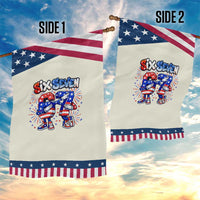Funny Six Seven Dabbing Patriotic Garden Flag American Pride Gift