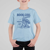 Book Girl Summer T Shirt For Kid Funny Beach Book Lover Gift