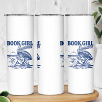 Book Girl Summer Skinny Tumbler Funny Beach Book Lover Gift