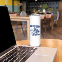 Book Girl Summer Skinny Tumbler Funny Beach Book Lover Gift