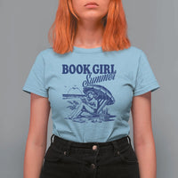 Book Girl Summer T Shirt For Women Funny Beach Book Lover Gift