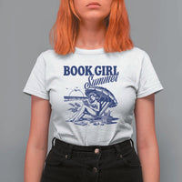 Book Girl Summer T Shirt For Women Funny Beach Book Lover Gift