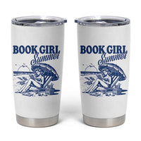 Book Girl Summer Tumbler Cup Funny Beach Book Lover Gift
