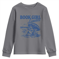 Book Girl Summer Youth Sweatshirt Funny Beach Book Lover Gift