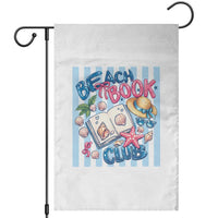 Beach Book Club Garden Flag Bookworm Summer Vacation Graphic