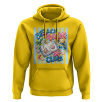 Beach Book Club Hoodie Bookworm Summer Vacation Graphic