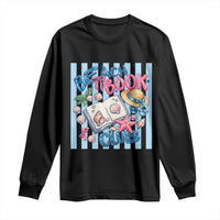 Beach Book Club Long Sleeve Shirt Bookworm Summer Vacation Graphic