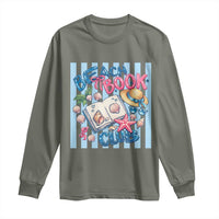Beach Book Club Long Sleeve Shirt Bookworm Summer Vacation Graphic