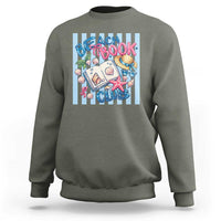 Beach Book Club Sweatshirt Bookworm Summer Vacation Graphic
