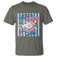 Beach Book Club T Shirt Bookworm Summer Vacation Graphic