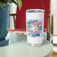 Beach Book Club Tumbler Cup Bookworm Summer Vacation Graphic