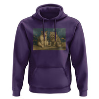 Funny Smoking Cat Hoodie Meme Cool Kitten With Cigarette