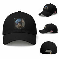 Smoking Cat Baseball Cap Meme Funny Cool Kitten