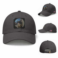 Smoking Cat Baseball Cap Meme Funny Cool Kitten