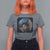 Smoking Cat T Shirt For Women Meme Funny Cool Kitten - Wonder Print Shop