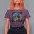 Smoking Cat T Shirt For Women Meme Funny Cool Kitten - Wonder Print Shop